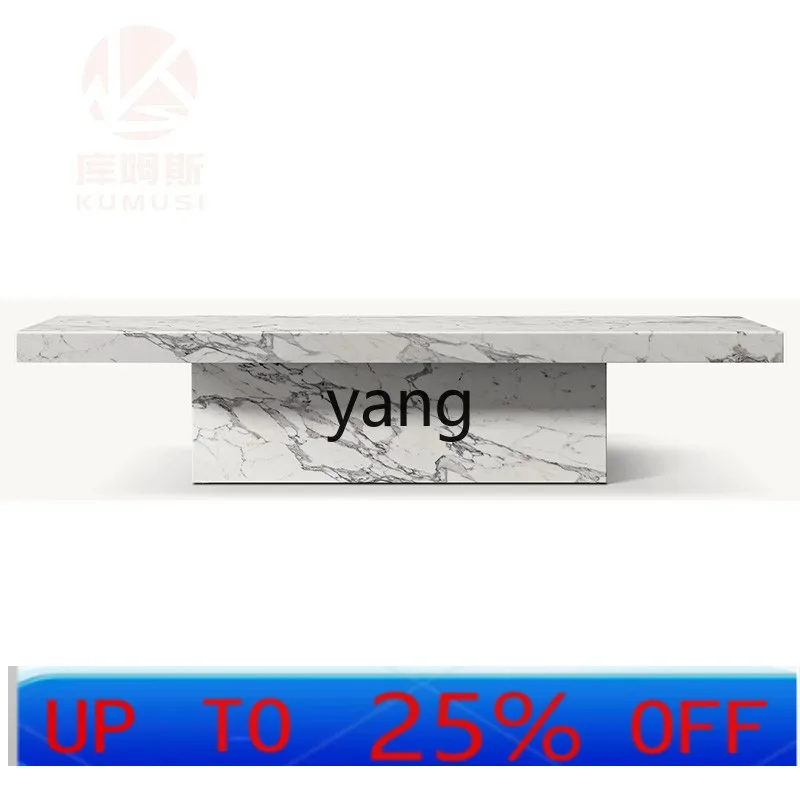 

Журнальный столик из мрамора LTT, легкий и стильный, для современной гостиной, простой и элегантный.