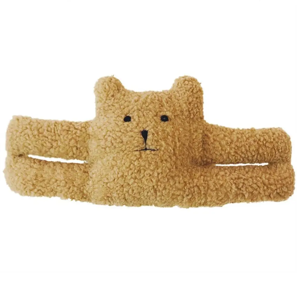 

Hand Door Handle Hanger Bear Protector Baby Safety Lock Child Protection Equipment Plush Doll Door Stopper Cabinet Door Clip