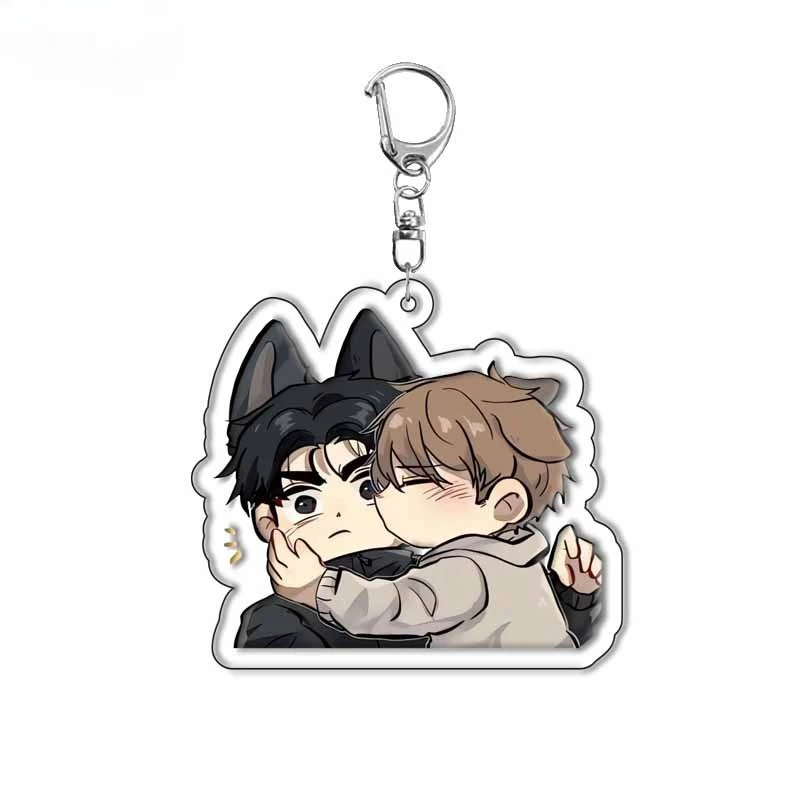 Manwha Jinx Acrylic Keychain Cute Joo Jaekyung Kim Dan Cartoon Figure Acrylic Key Chain Pendant Chaveio For Boys New Year Gifts