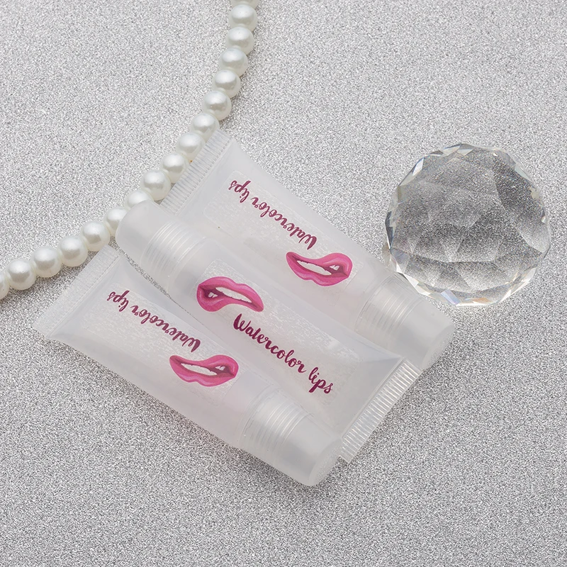 50pcs Cosmetic Stickers 45x15mm Eyelash Box Lipgloss Labels Lip Gloss Lip Balm Personalized Brand Customization
