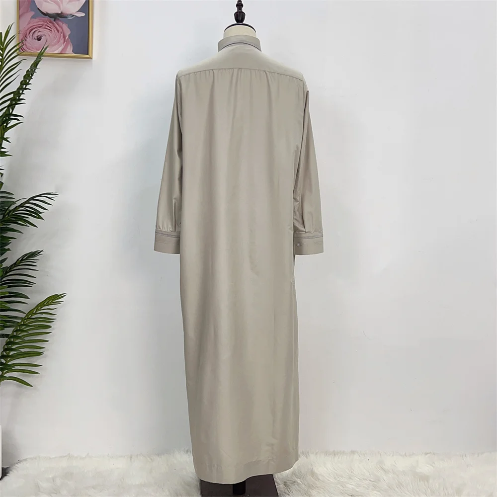 Ramadan Eid Fashion Abaya Arabic Saudi Pakistan Kurta Muslim Abayas For Men Kaftan Dresses Caftan Marocain T-shirt Dress Tunic