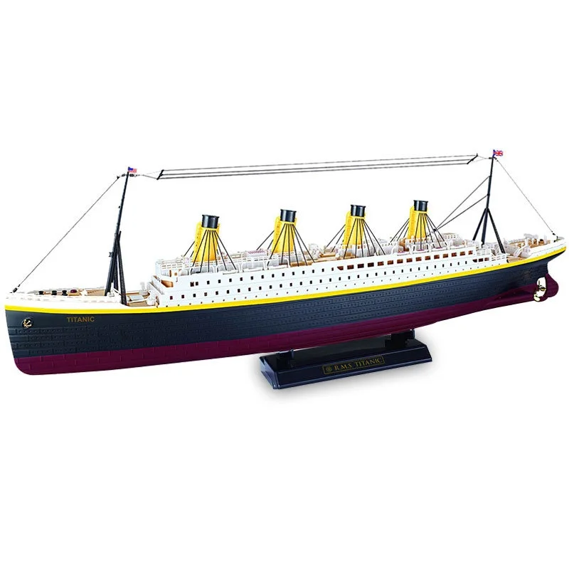 Titanic Ferngesteuertes Kreuzfahrtschiff Schnellboot Wasserspielzeug Modell Geschenk Hochdetailliertes Großes Langlebiges Schiffs-Dekorationsmodell