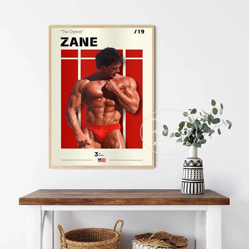 تحفيزية الصالة الرياضية اللياقة البدنية كمال الاجسام فرانك زين ماركوس Ruhl ماركوس Ruhl الفن الملصقات قماش الطلاء جدار يطبع صورة ديكور المنزل