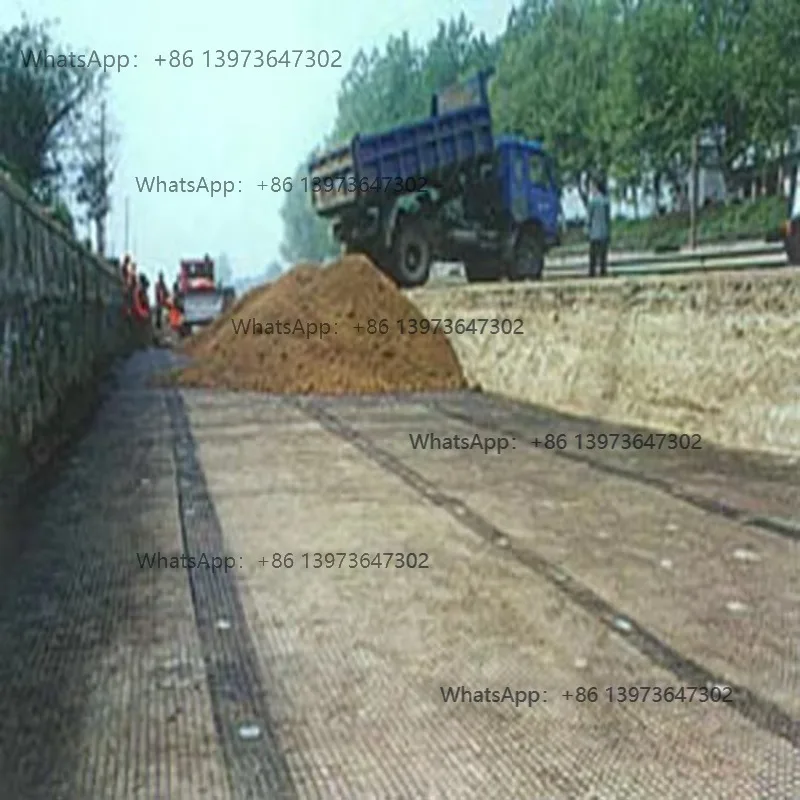 Price of small samples --Polypropylene Two Way Geo Grid pp Biaxial Plastic Geogrid for Retaining Wall