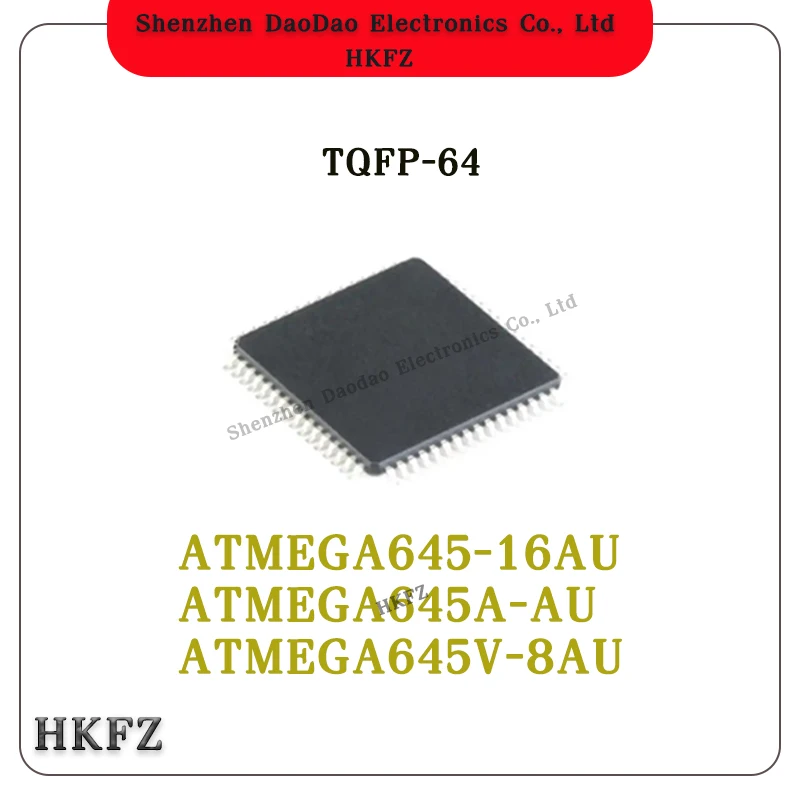 

ATMEGA645-16AU ATMEGA645A-AU ATMEGA645V-8AU TQFP-64 Microcontroller chip IC new original