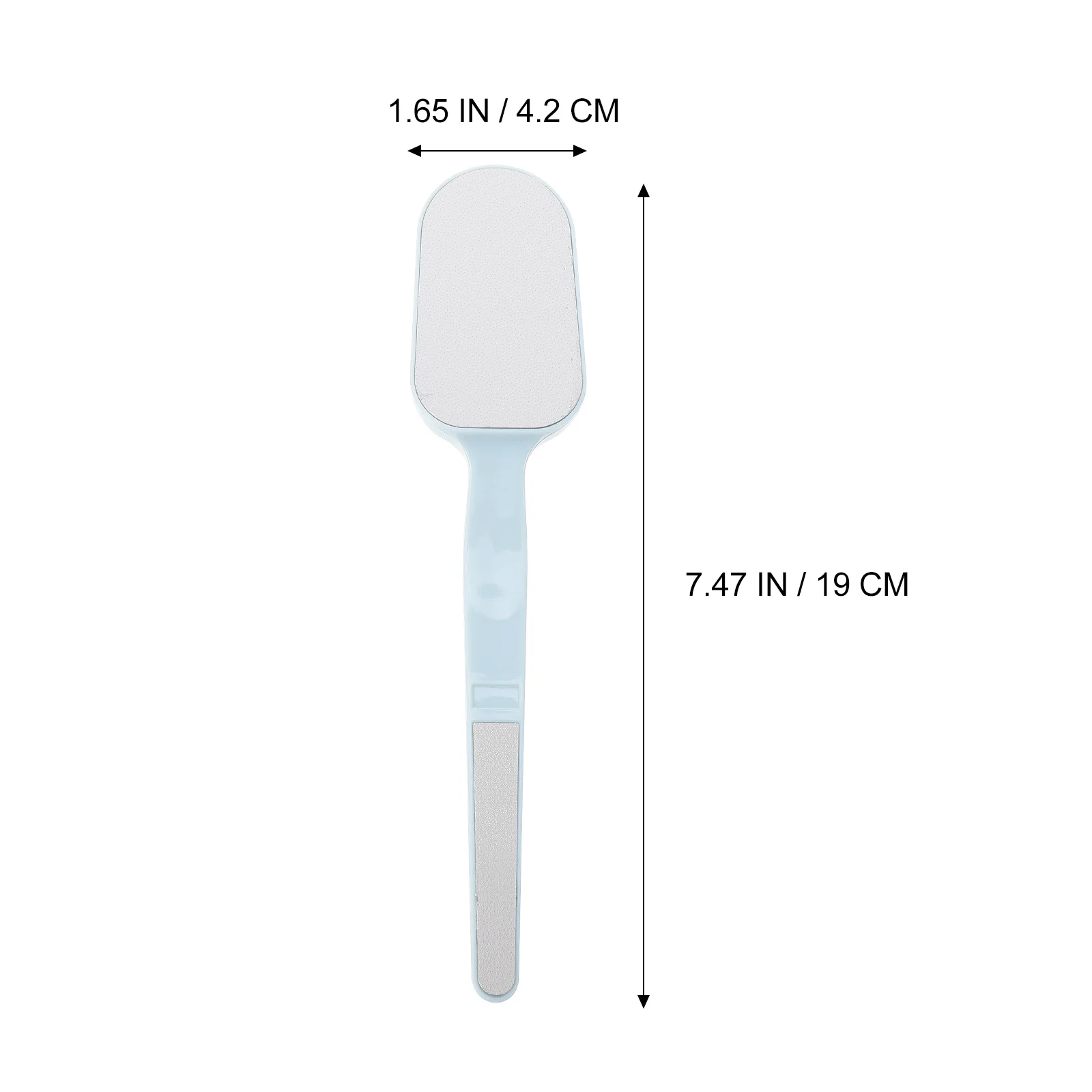 

2Pcs Foot File Dead Skin Removers Stainless Steel Pedicure Tool Callus Exfoliator Handheld Foot Care Rasp Smooth Feet