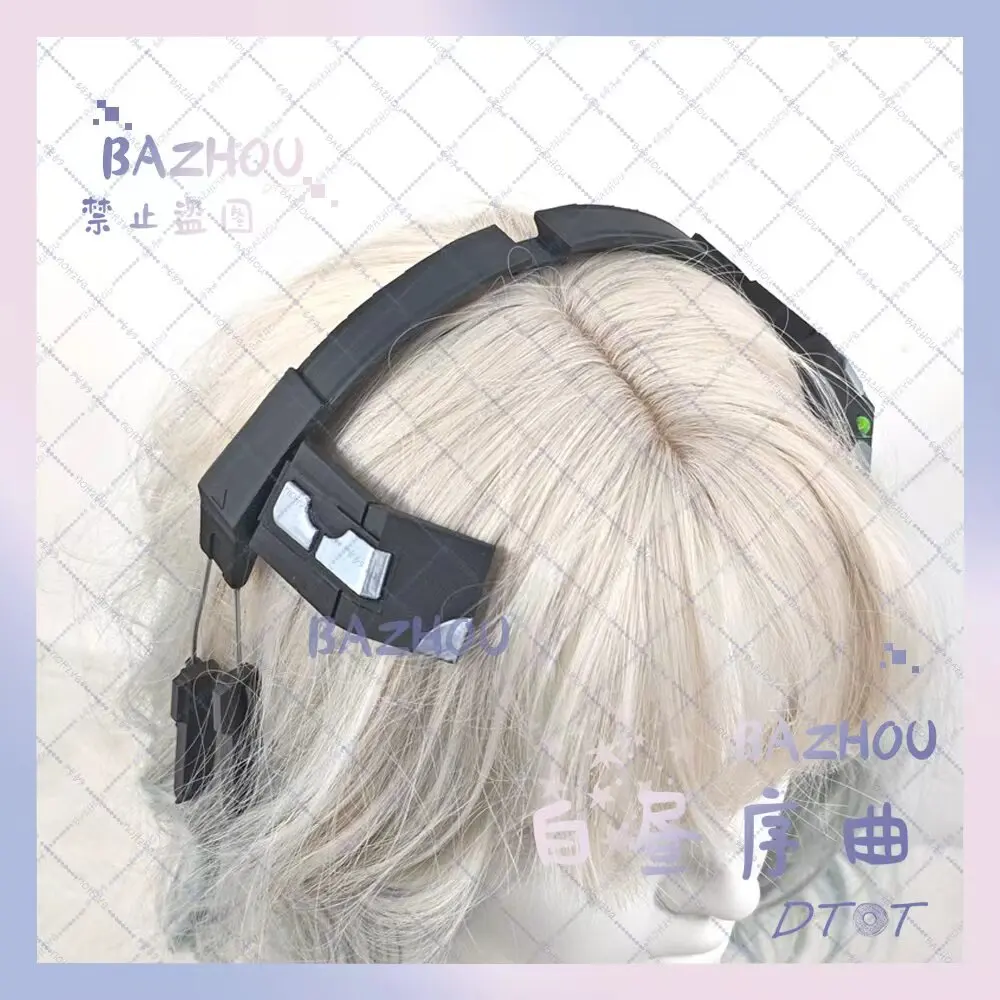 Arknights: Endfield Li Zhiyan Jue Hair Ornaments Ponytail Ties Hair Crown Headdress Headband Cosplay Props Anime Cosplay