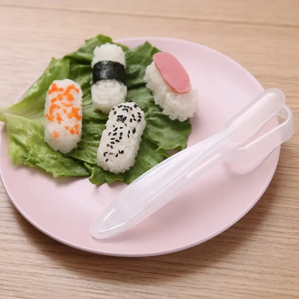 Sushi Mold Food Grade Bento Oval Warship fai da te Bento Rice Ball antiaderente Nigiri Sushi Mold Kit gadget da cucina per pranzo colazione