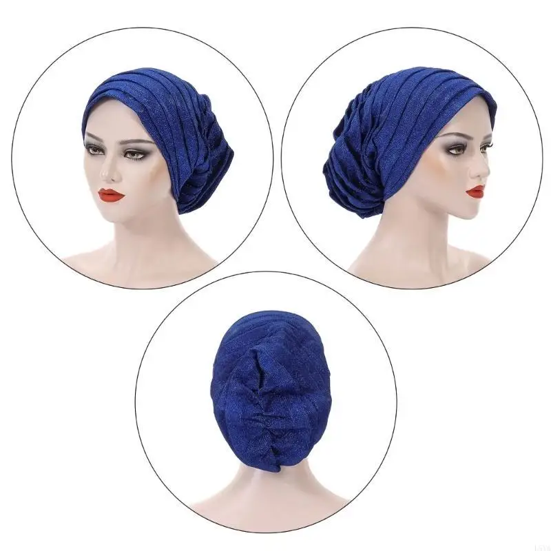 

L5YA Fashionable African Head Scarf Wrap for Casual Wear Travel and Parties