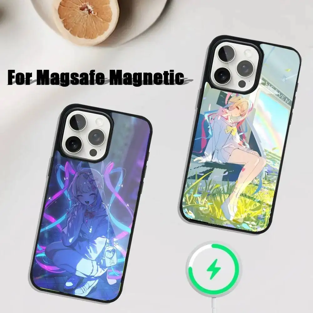 

Omg Kawaii Angel-chan Phone Case For iPhone 17,16,15,14,13,12,11,Pro,Max,Plus,Mini,SE4,E Magnetic Magsafe Wireless Charging