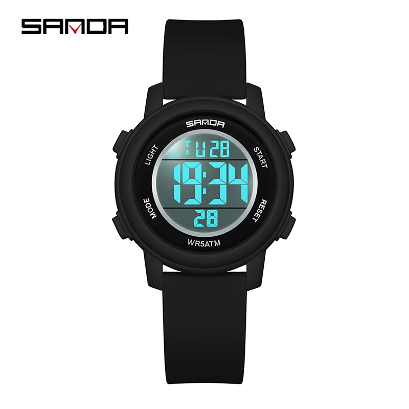 SANDA 9518 Fashion Children Digital Watch Multifunctional Watch Luminous Calendar Casual Sports Student Wristwatch montre enfant