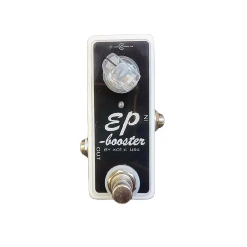 Pedal de guitarra de LY-ROCK, Pedal pulsador EP, efector de bloque único, BOOSTER sin voz (empujador), Pedal Manual clon Original