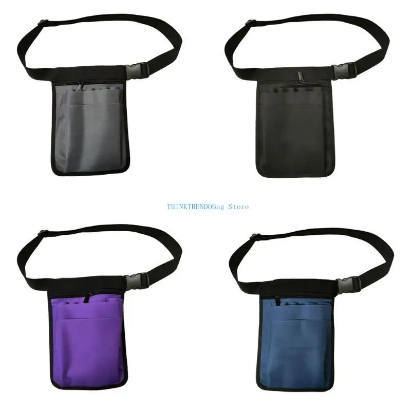 

63HC Convertible Nurse Fanny Pack Pocket for Medica Supplies Nursing Bags