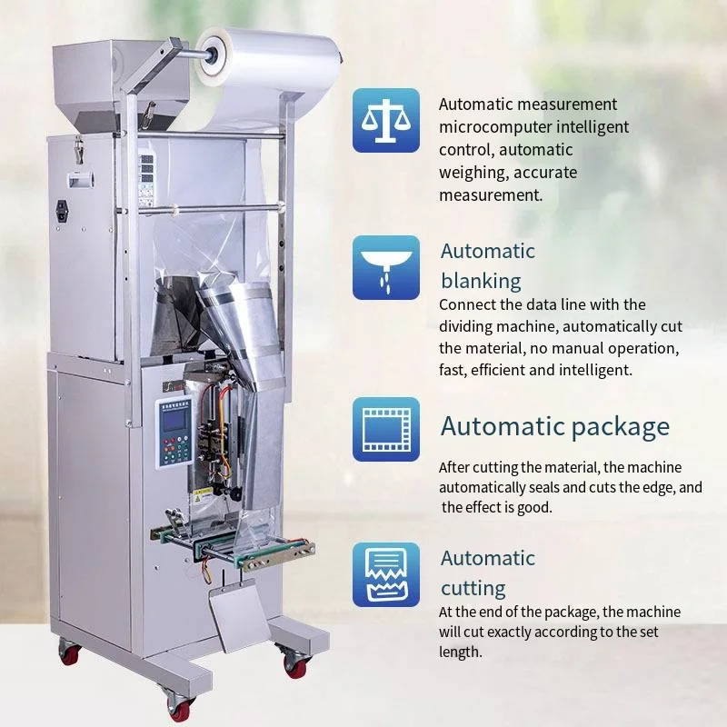 Fully Automatic Vertical Potato Chips Packaging Machine With Nitrogen Banana Chips Plantain Chips Filling Packing Machine