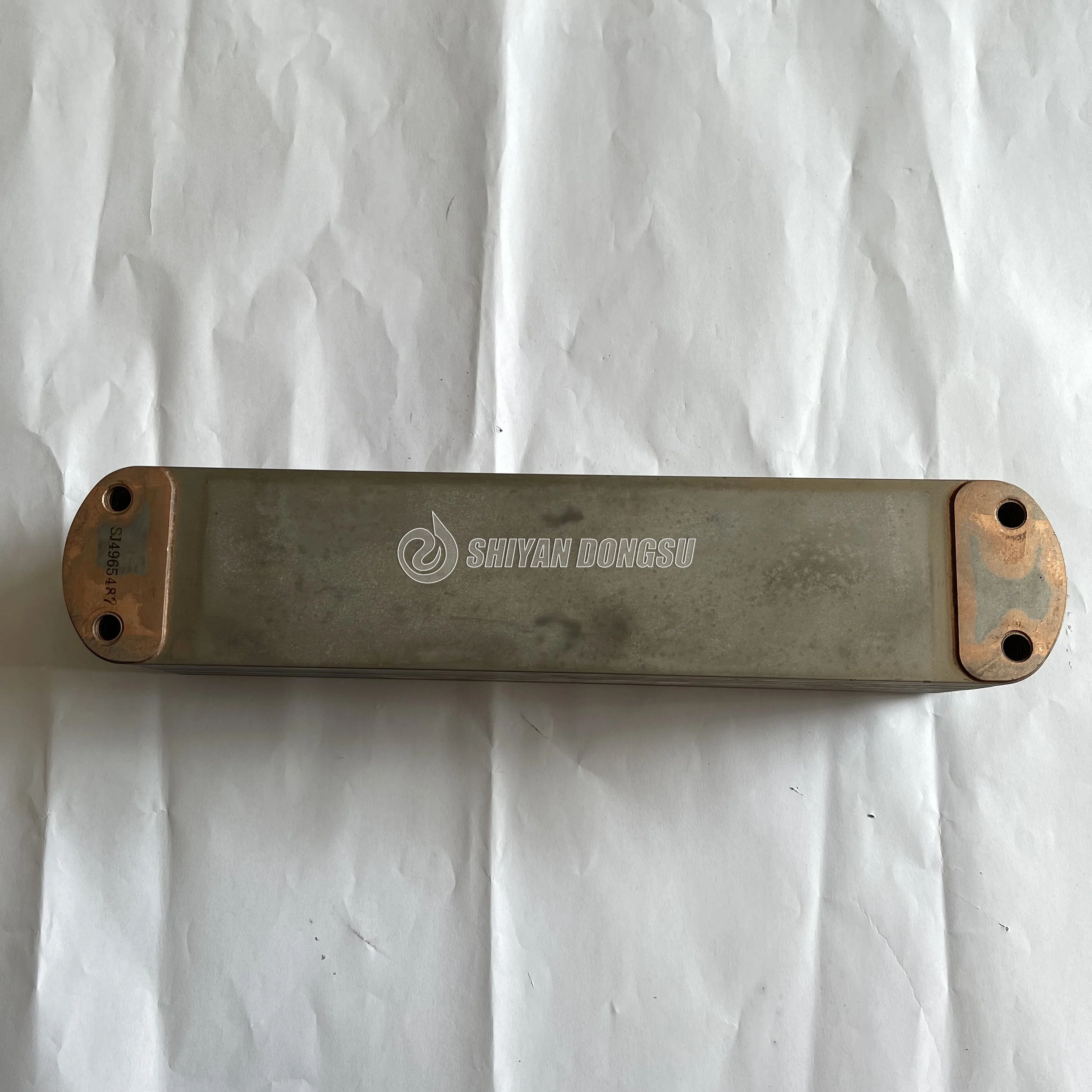 

High Quality ISX QSX15 diesel Engine Oil Cooler Core 4955831 4965487
