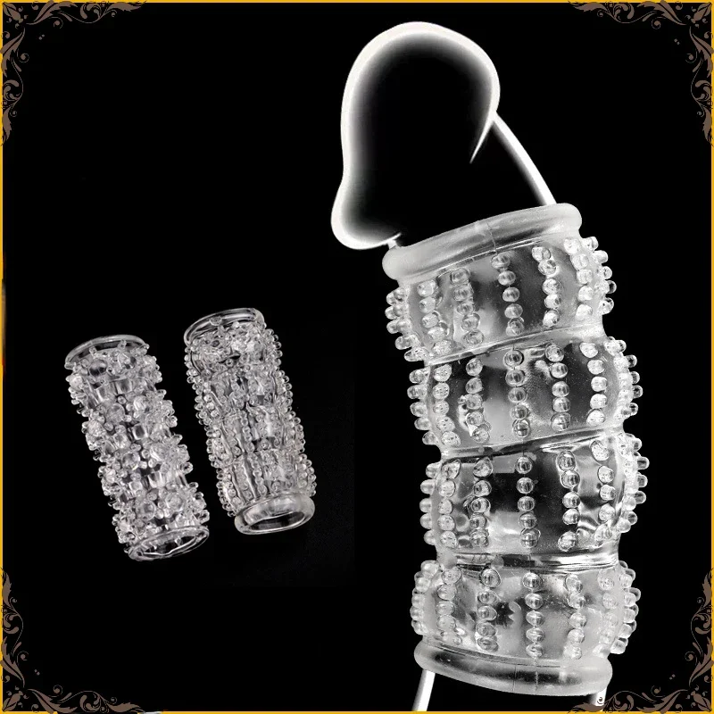 Crystal Cock Ring Penis Ring Particle Lock Sprem Men Rings Cock Cage Sex Toys for Men Delay Ejaculation Penis Sleeve Adult Toys