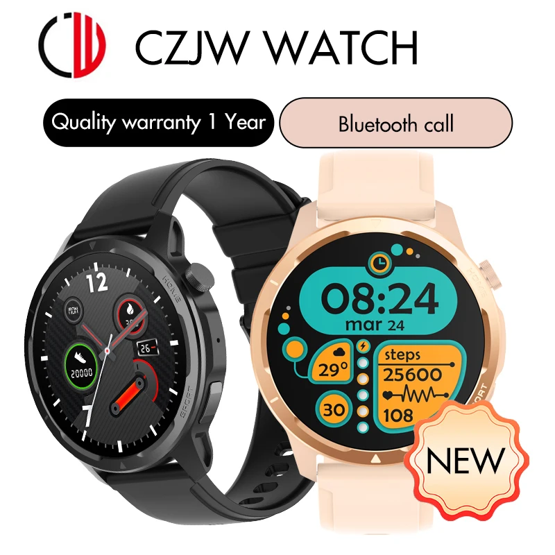 

ZZYSMART S52M Smart Watch Men 1.39 Inch Sports Fitness Tracker Bluetooth Call Heart Monitor Smartwatch For Men Women