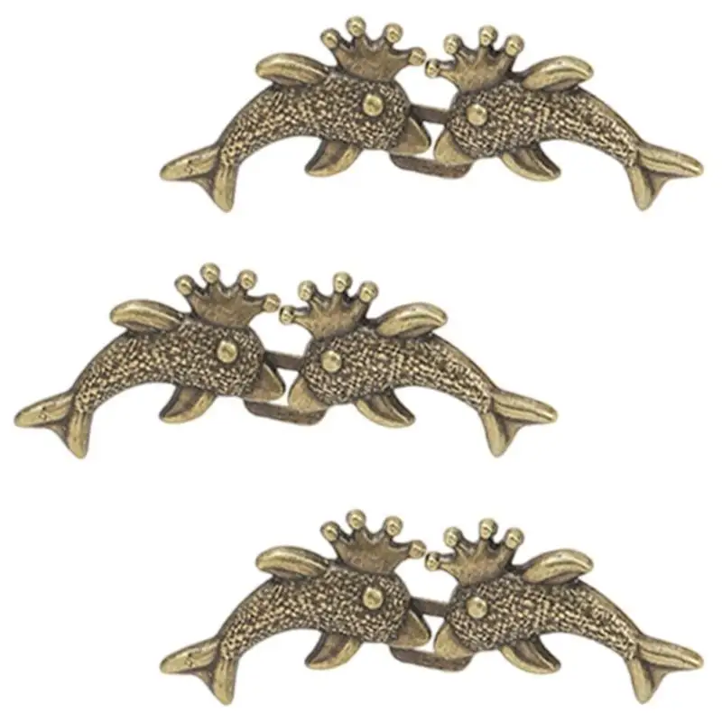 

652F Detachable Metal Fastening Button Sewing Waist Tightener Clothing Buckle