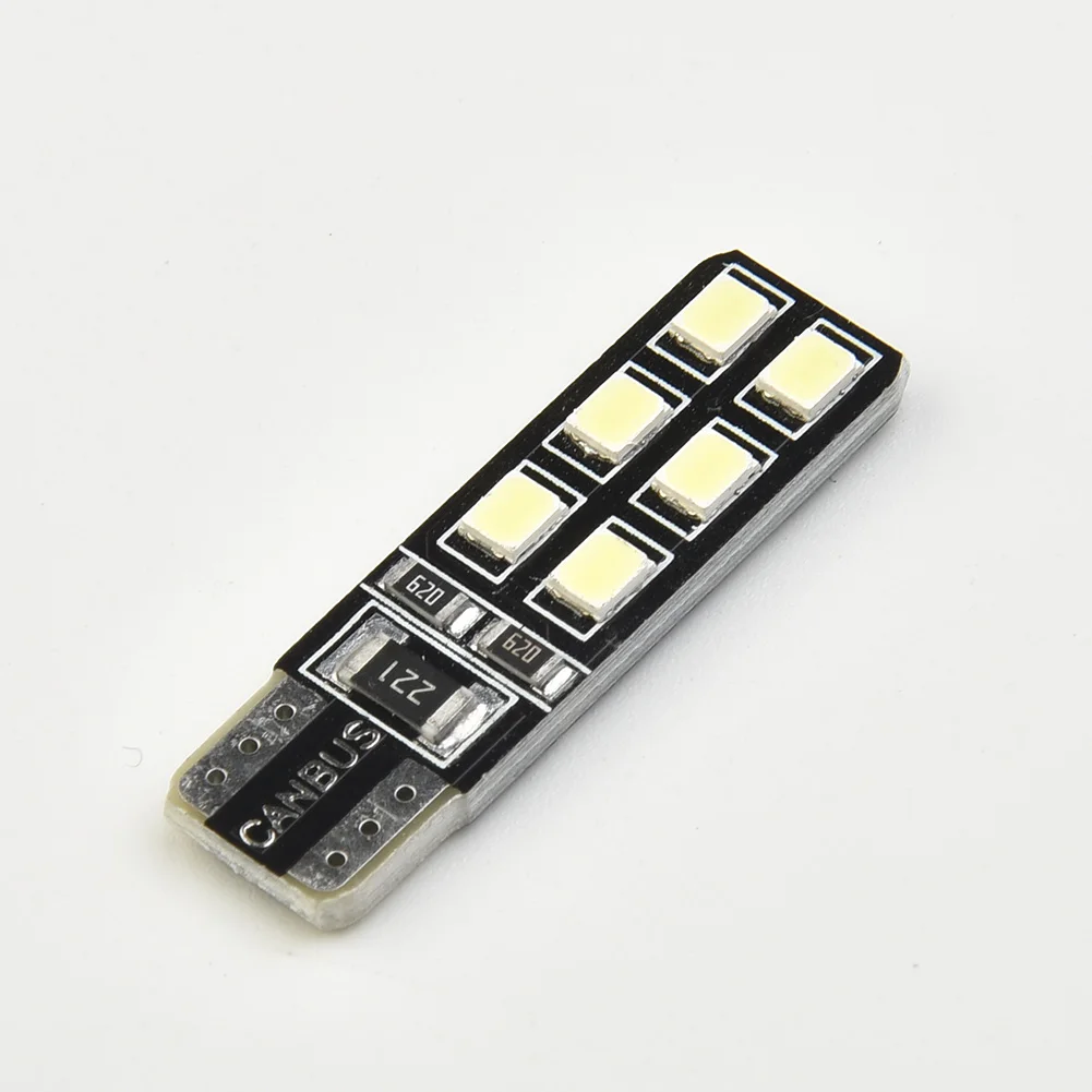 4Pcs Car LED Lights Error Free Eyebrow Eyelid Lamp Bulb T10-12SMD-2835 LED For Mercedes-Benz W204 C300 C350