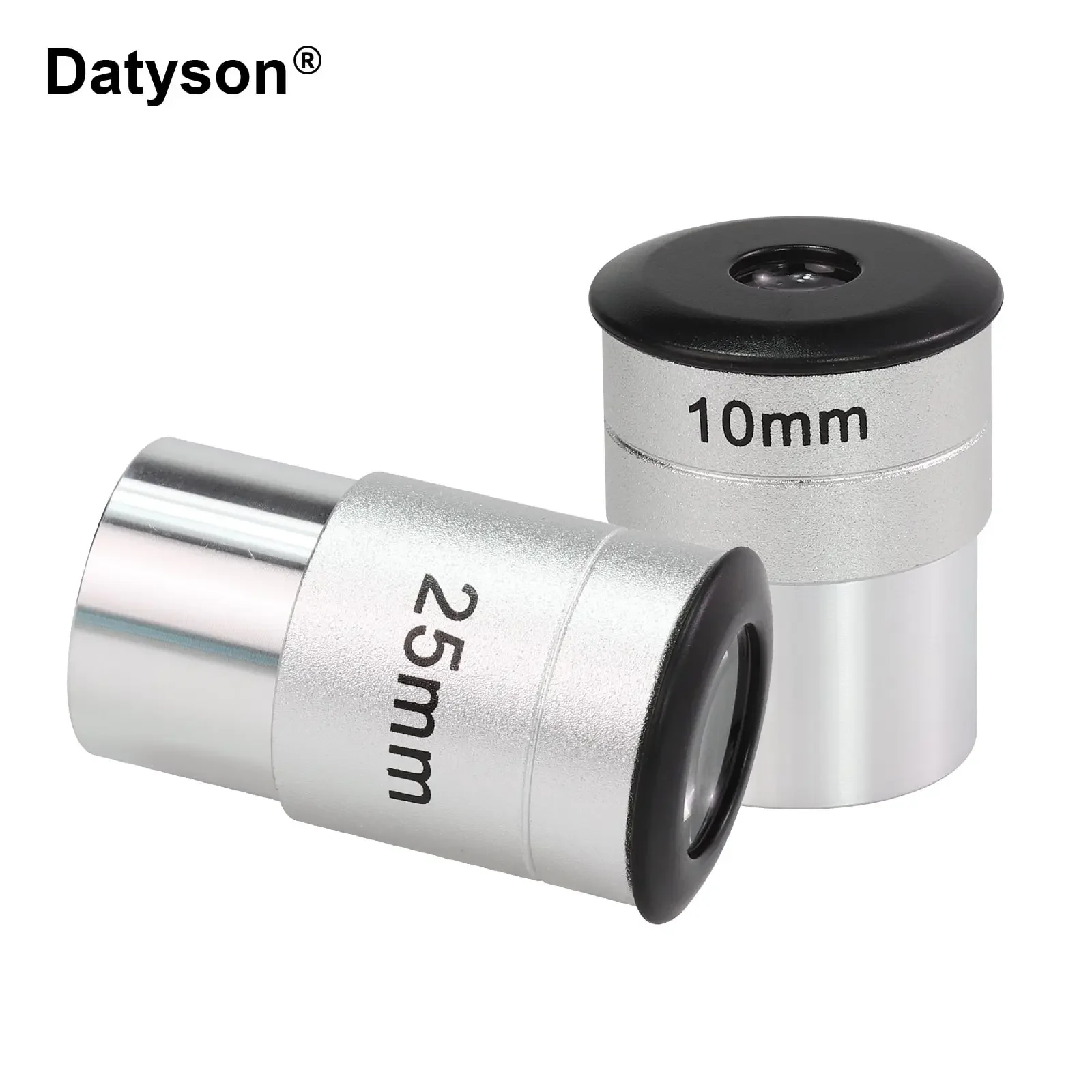 Datyson 1.25 Inch Telescope Eyepiece Set 10mm 25mm FMC Fully Multi Coated Metal HD Astronomical Telescope Optical Accessories