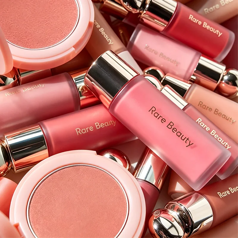Rare Beauty - Rubor en Crema con Brillo, Textura Aterciopelada, Natural, No Pegajoso, Ligero, de Larga Duración, Maquillaje Facial