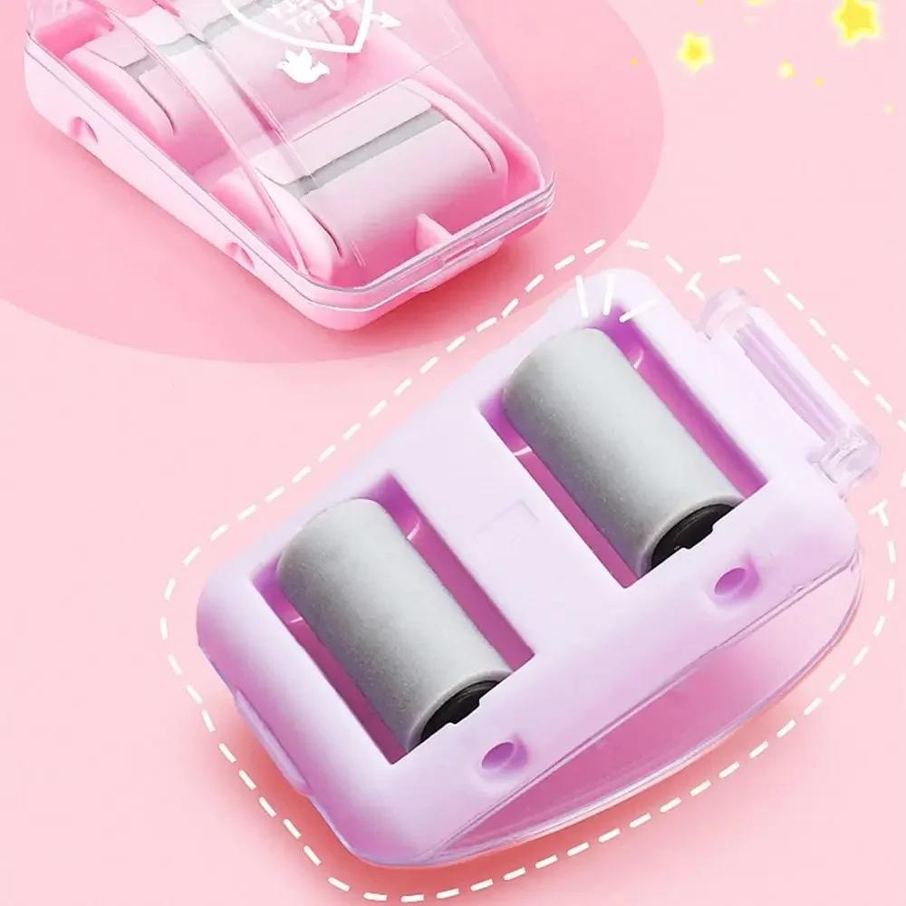 Mini Aspirador de Pó Portátil para Mesa com Coletor de Borracha, Varredor Manual de Mesa, Presente para Estudantes, Escola e Escritório