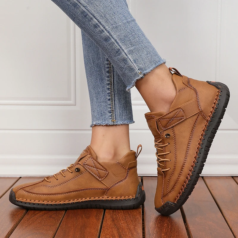 Handmade Leather Women Loafers - Soft Sole Booties recensie en prijs