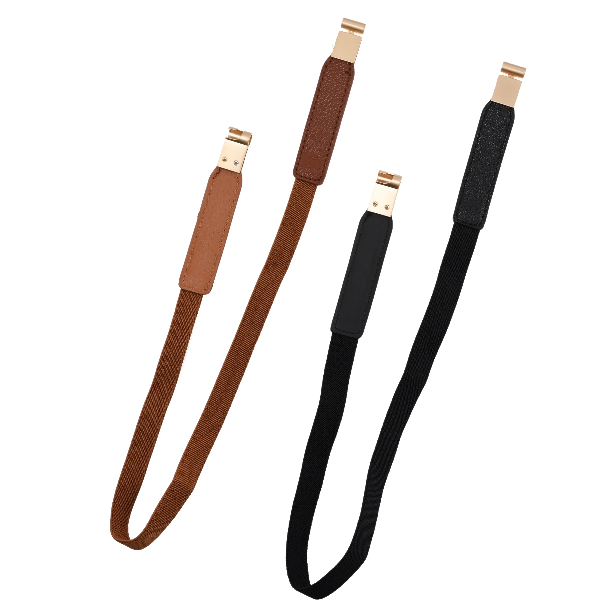 Women’s Fashion Elastic Cinch Belt Ladies Thin Stretch Waist Band Clasp Buckle Waist Belt Waistband Ladies Accessories