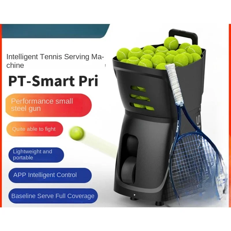 Tennis serve machine ultra-light portable accompanying training automatic