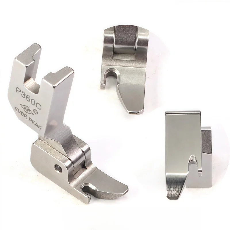 1PCS Ep P360c Ever Peak Left Bottom Plate Width 8mm 2mm Ultra Short Edge Commonly Used Industrial Sewing Lockstitch Machine