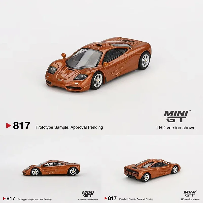 

MINIGT В наличии 817 1:64 MCL F1 Yquem Коллекция литых моделей автомобилей Игрушки