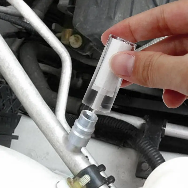 Car AC Oil Checker Air Conditioner Oil Tester Car Air Conditioner Oil Detector For R134a/R1234yf System Assess Oil Quality