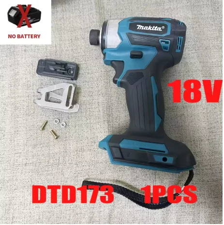 Makita DTD173 18V Cordless Brushless Impact Driver 180Nm with LED Light Electric Drill Multi-function Screwdriver for Household