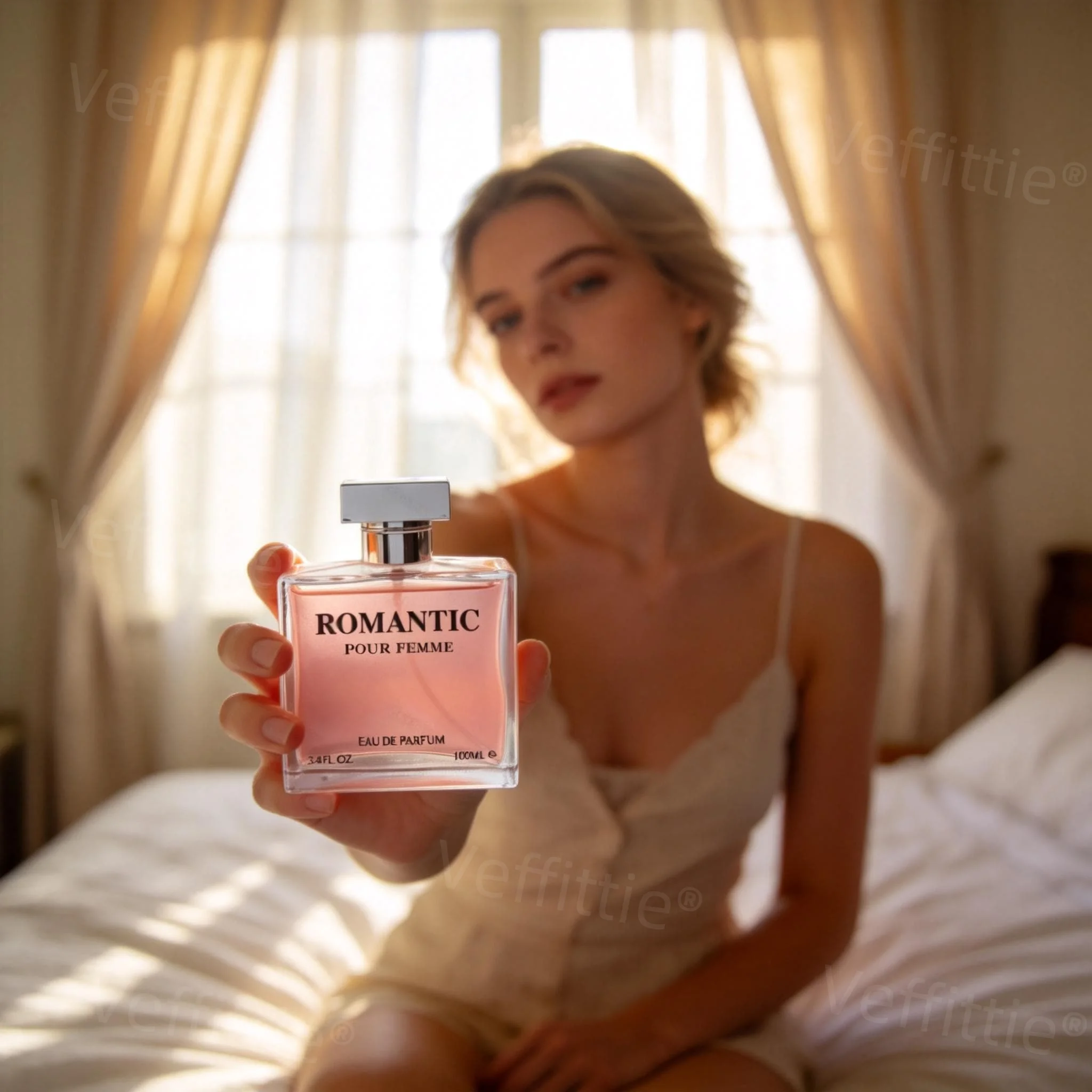 

Festive Candy Floral Charm Eau De Parfum 3.4oz, Rich Sweet Gourmand Blend, Holiday Celebration Wear, Cheerful Glamorous Vibe