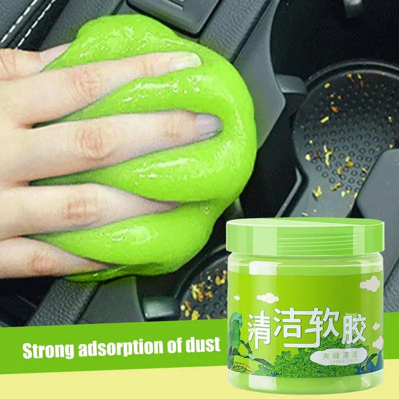 Cleaning Putty For Car Interior Car Gel Cleaner Strong Viscosity Car Vent Cleaner Portable Auto Detailing Remover Gel For Car