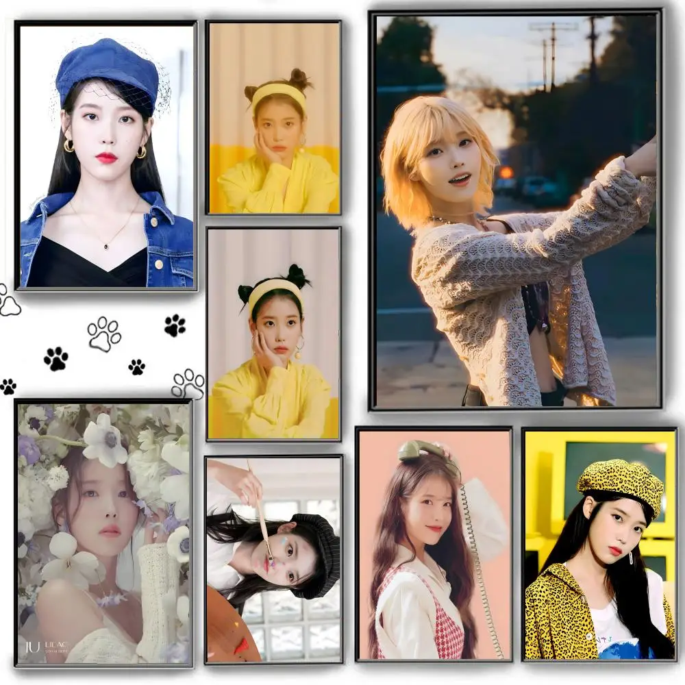 Female Star I-IU Po…