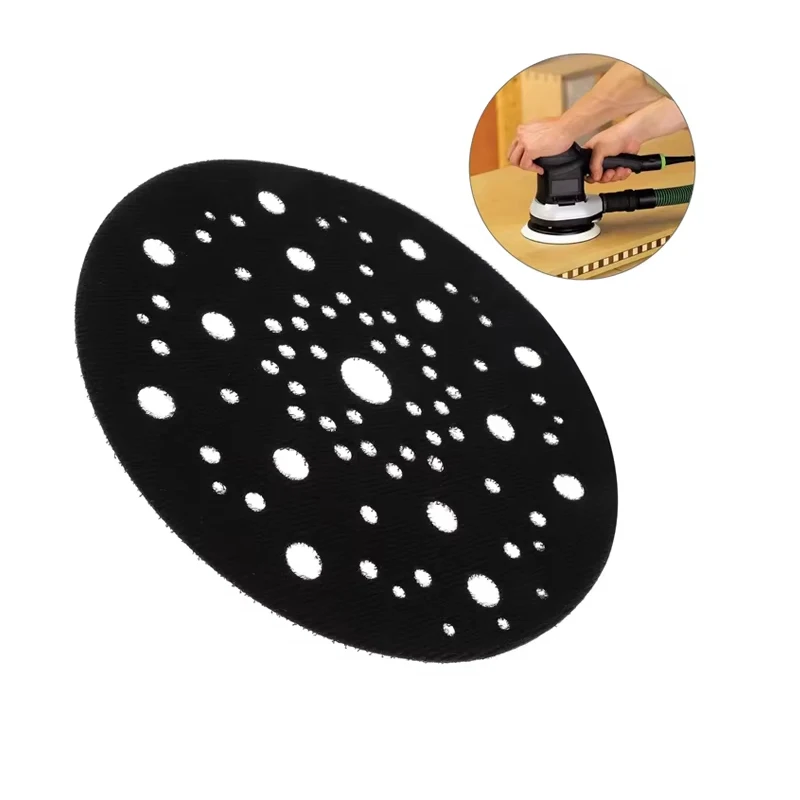 2Pcs 6 Inch(150mm) Ultra-thin 3mm Surface Protection Interface Pad for Sanding Pads and Hook&Loop Sanding Discs