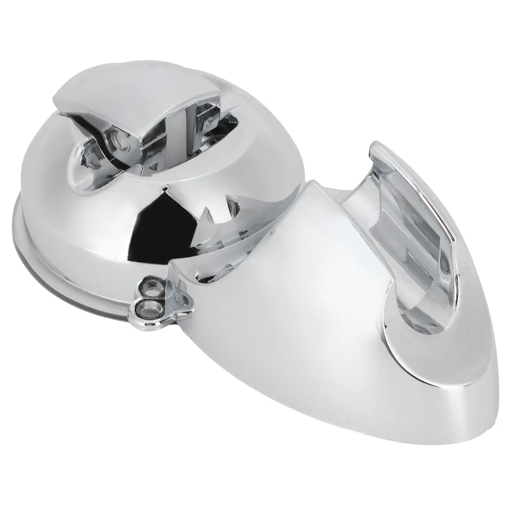Plastic Material Shower Head Holder Suction Cup Mount Wall Mount Design Handheld Shower Bracket 5.3x2.8 Inch Size
