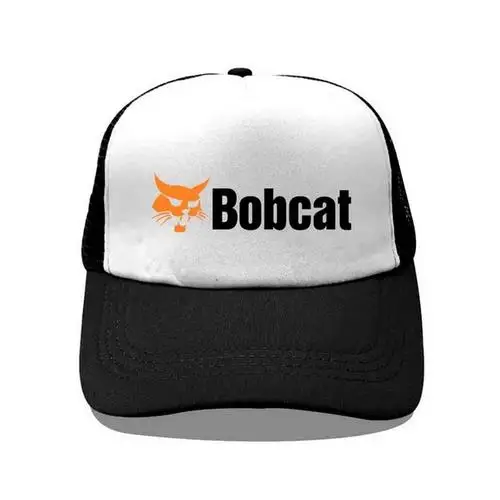 Bobcat Tractor Bob Cat  Trucker Hat –Printed Logo Baseball Cap Adjustable Unisex