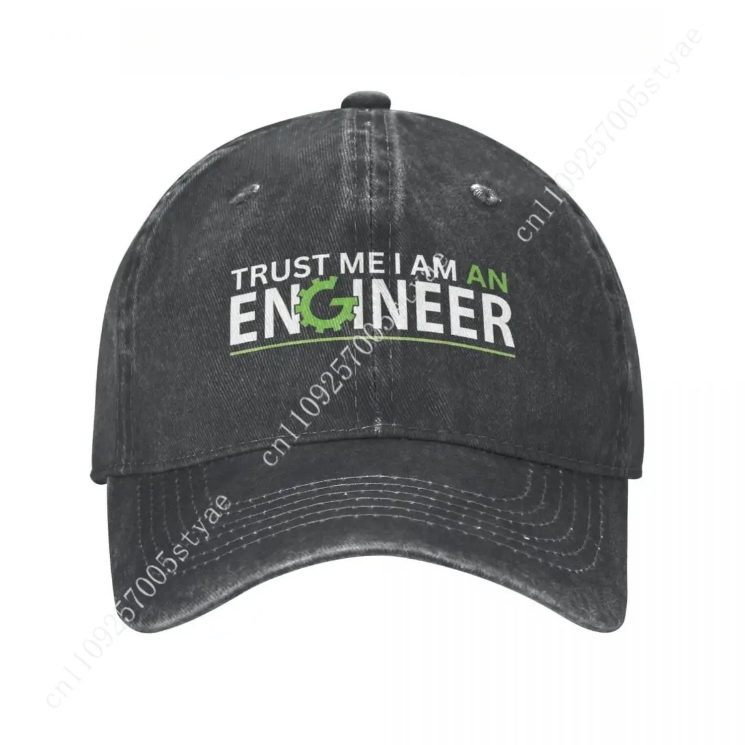 Trust Me I'm An Engineer Meme Mechanical Unisex Baseball Cap Engineering Quote Distressed Washed  Hat Outdoor Snapback Cap