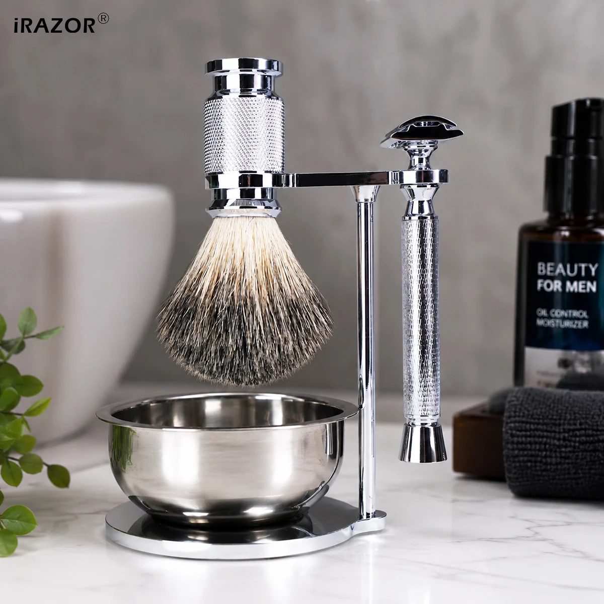 iRAZOR 남성용 더블 엣지 안전 면도기 세트 4 i - Men'S Grooming Underarm 리뷰 및 가격