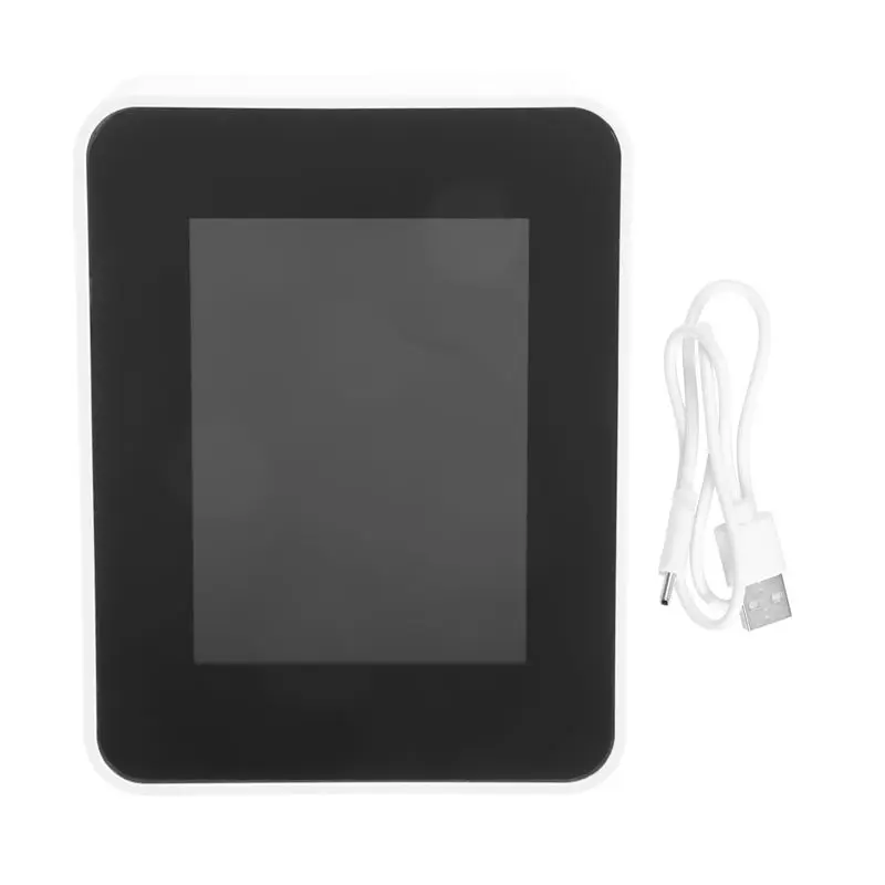 

ABKQ-6 In 1 PM2.5 PM10 HCHO TVOC CO CO2 Air Quality Detector CO CO2 Formaldehyde Monitor Home Office Air Quality Tester