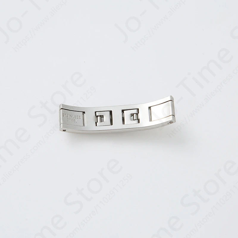 Stainless Steel Watchband Buckle 3mm 4mm 5mm 6mm Double Pull Folding Butterfly Clasp Watch Strap Connection Watch Accessories