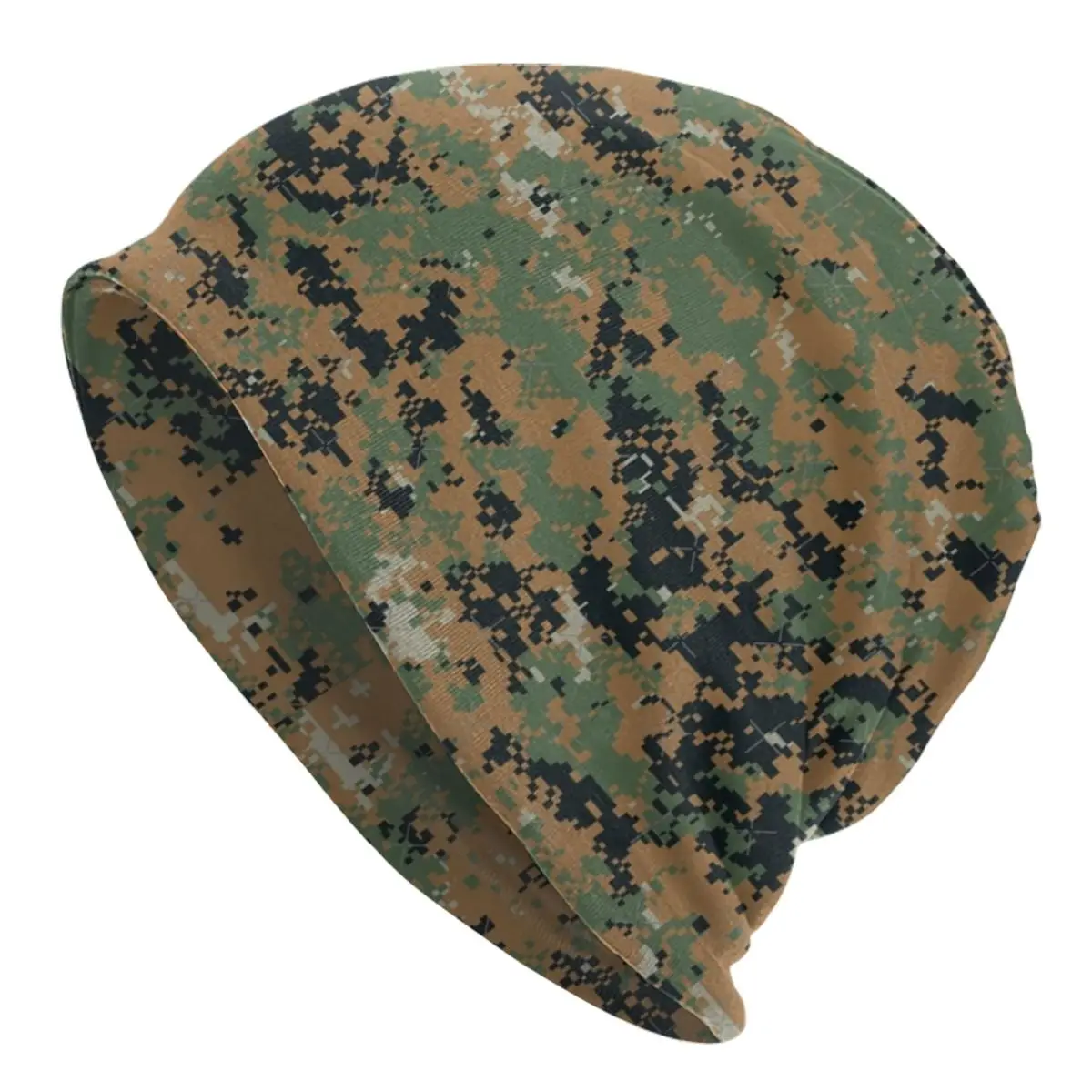 

Marpat искусственные головные уборы с рисунком леса, уличные армированные камуфляжные шапочки, облегающие шапки, Мужские Женские теплые шапки двойного назначения