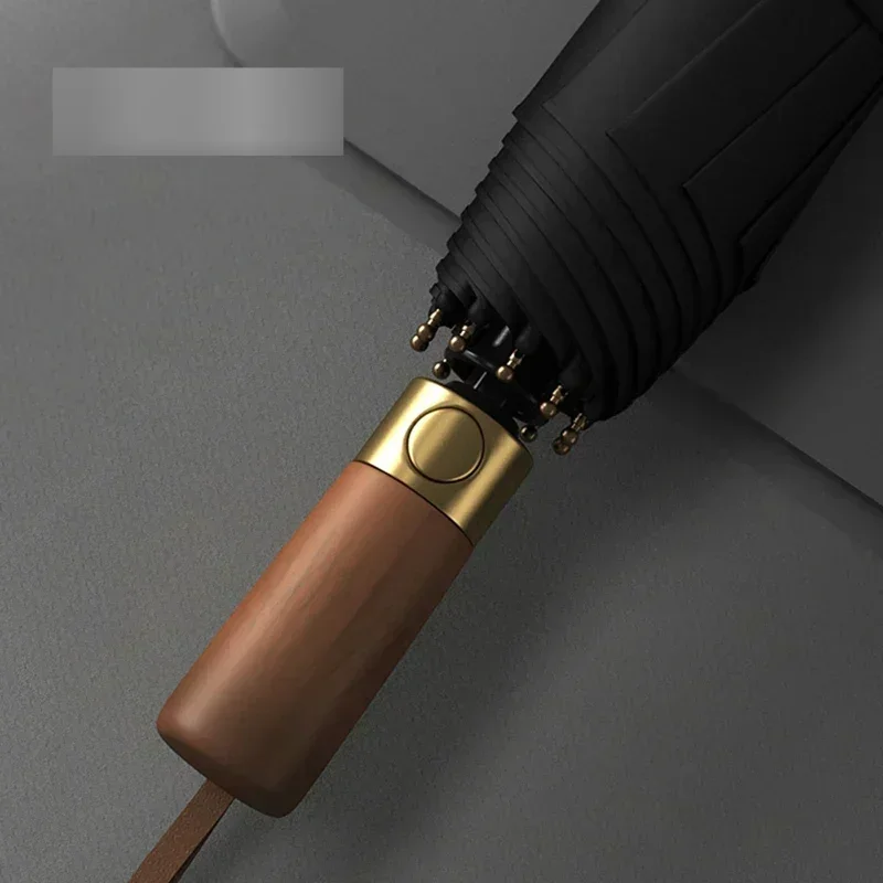 OLYCAT Umbrella Luxury, Fully Automatic Umbrella for Rain Windproof Strong, Big Golf Folding Brand Umbrella Men, 10 Ribs