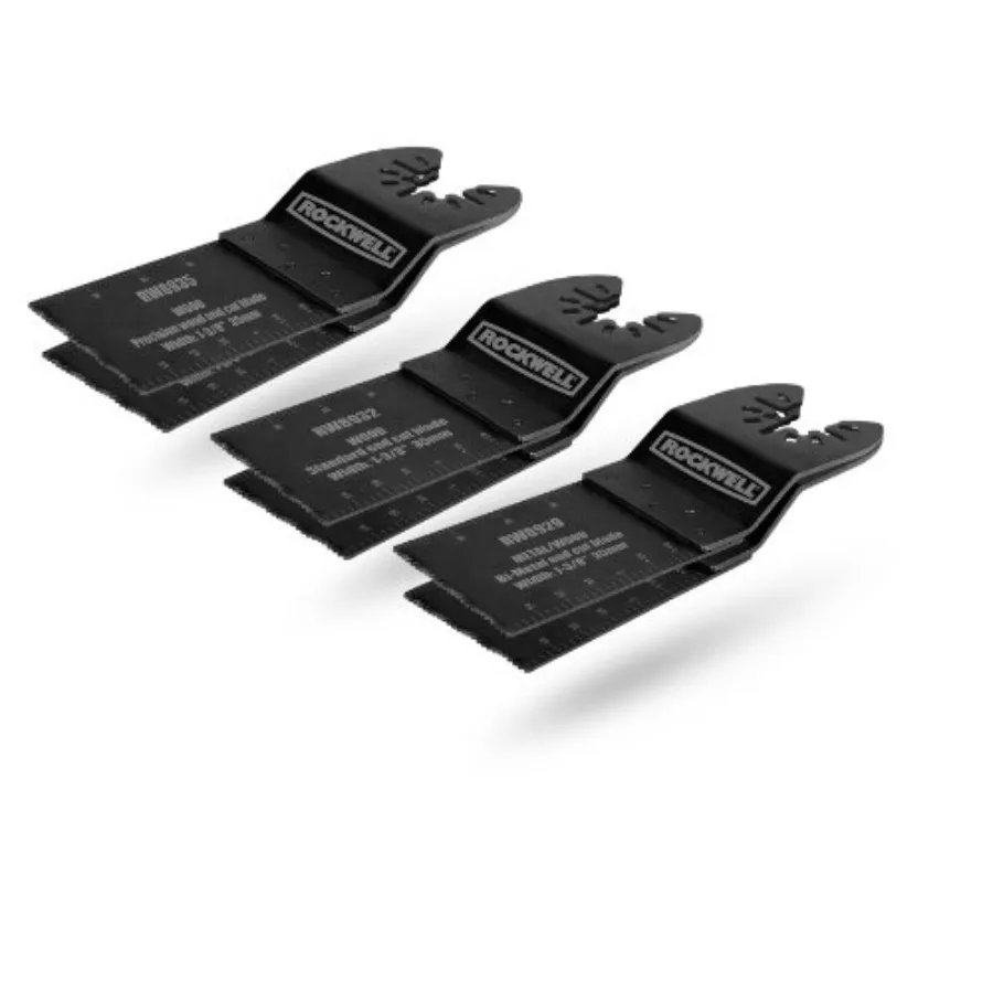 

RW8981K Sonicrafter Oscillating Multitool End Cut Blades with Universal Fit System 6-Pack