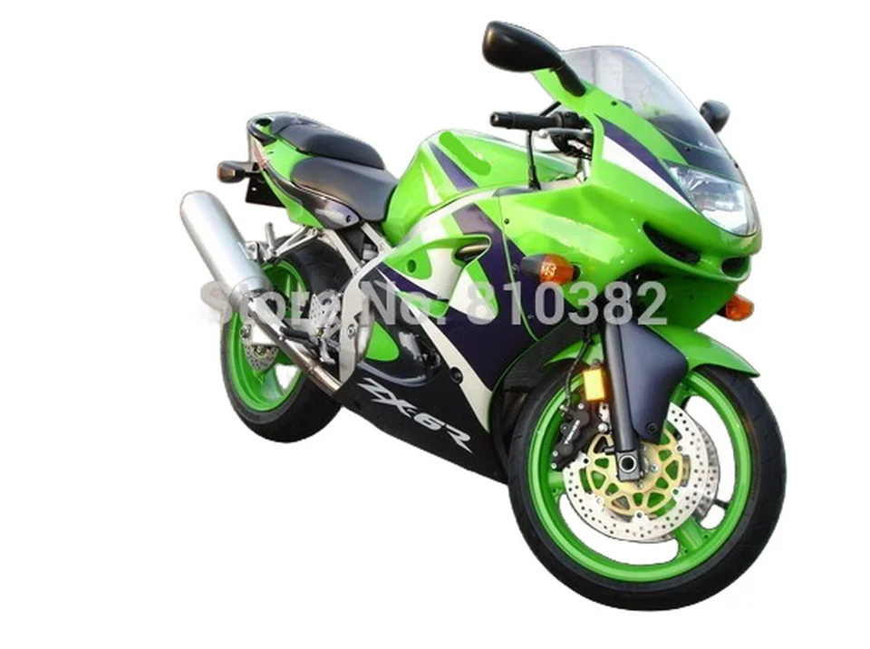 Carenagens da motocicleta Kit para KAWASAKI Ninja, ZX6R, 98, 99