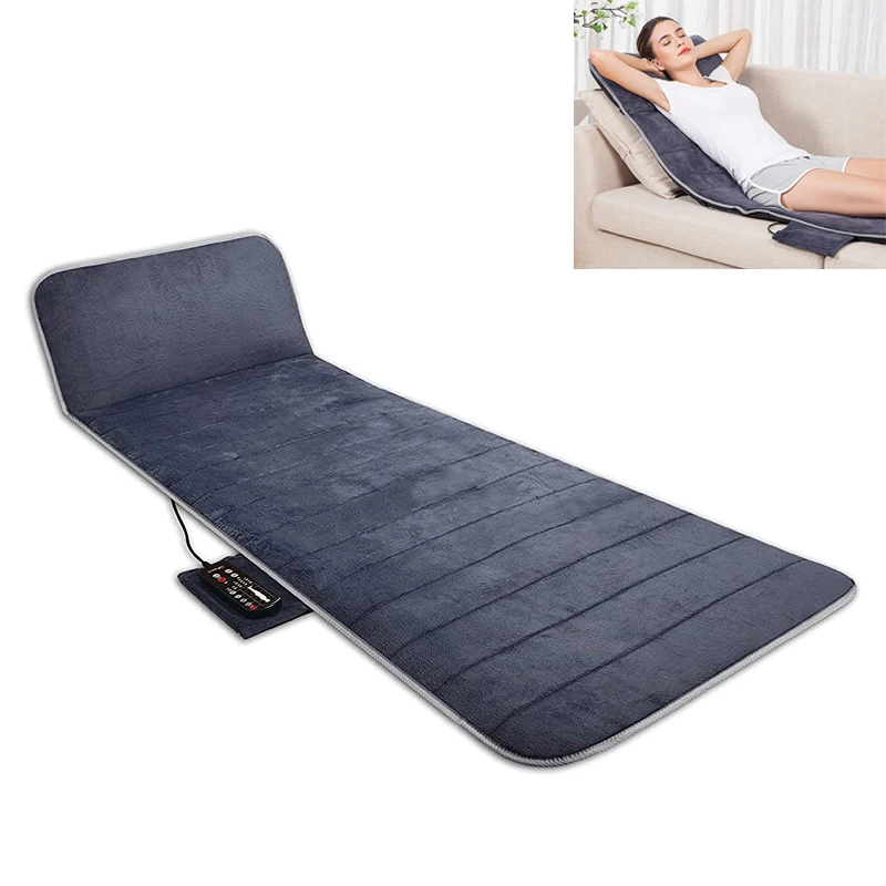 Memory Foam Smart Pillow Massage Pad with heating 6 Therapy heating pads 10 vibration motor massage function pillow