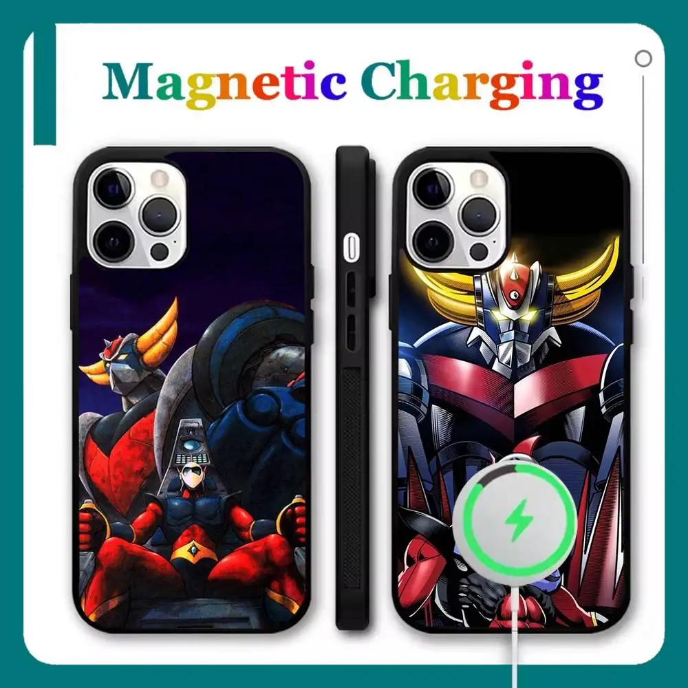

UFO Robot G-Goldorak Phone Case For iPhone 17,16,15,14,13,12,11,Pro,Max,Plus,Mini,Air,SE New Magsafe Magnetic Wireless Charging