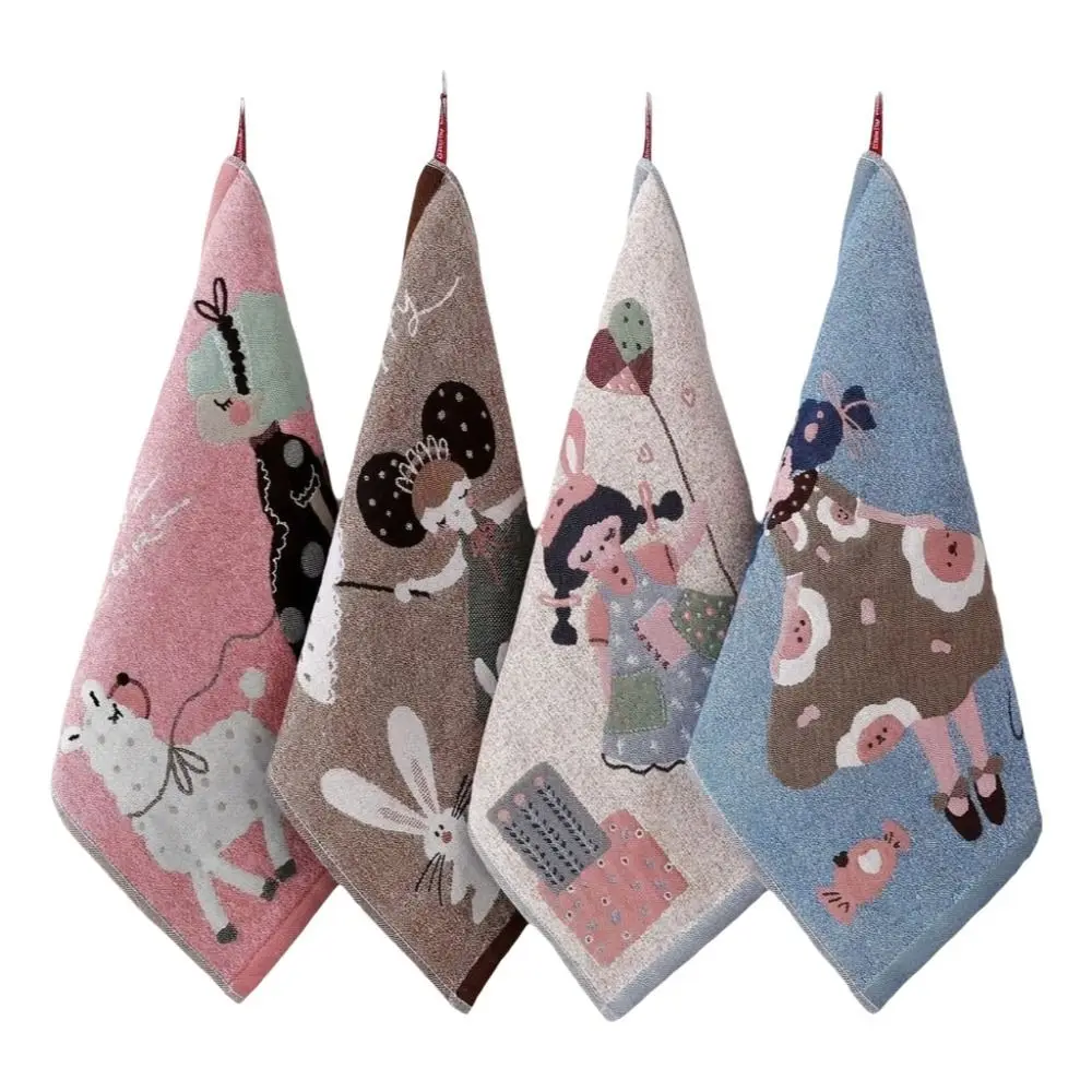 High Quality 34x40cm Large Hand Towel Quick Dry 4 Layer Cotton Gauze Kitchen Towel Decorative Tea Towel Home Restaurant